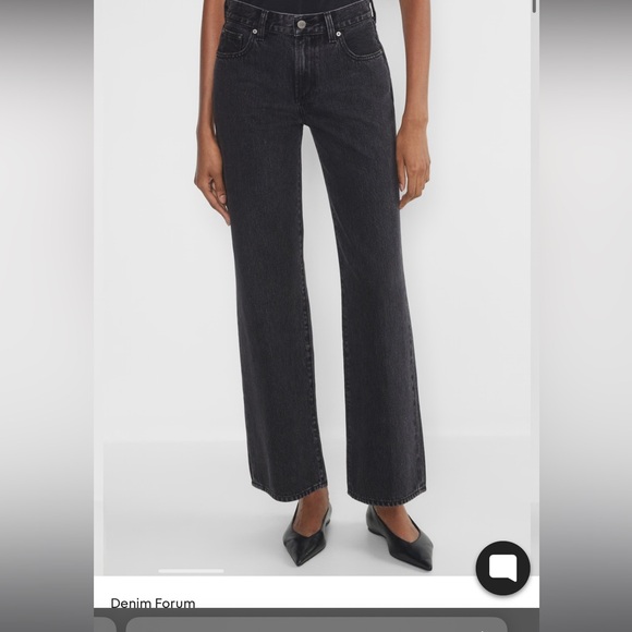 Aritzia Farrah low rise wide jean - Picture 2 of 6